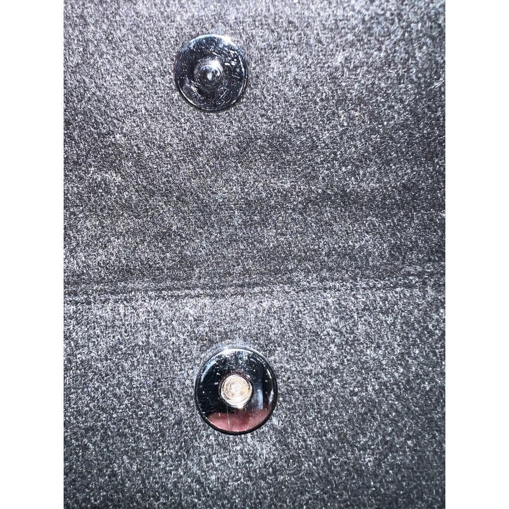 City DYNK Wool/Leather Purse Over Shoulder Flat & Long - Picture 9 of 9